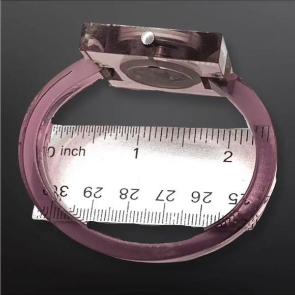 Gucci Vintage Manual Wind Retro Plexi Wrist Bangle Rare Watch - Picture 7 of 9